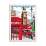 HappiHobbi Paint & Frame | Paint by Numbers - Majestic London | Για Ηλικίες 12+ Χρονών - Image 3