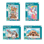 Paint & Frame Paint by Numbers | Funny Kitties - Cute Bunnies - Loving Puppy - Magic Unicorn | Για 9+ Χρονών