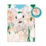 HappiHobbi Paint & Frame | Paint by Numbers - Cheerful Bunny | Για Ηλικίες 8+ Χρονών - Image 4