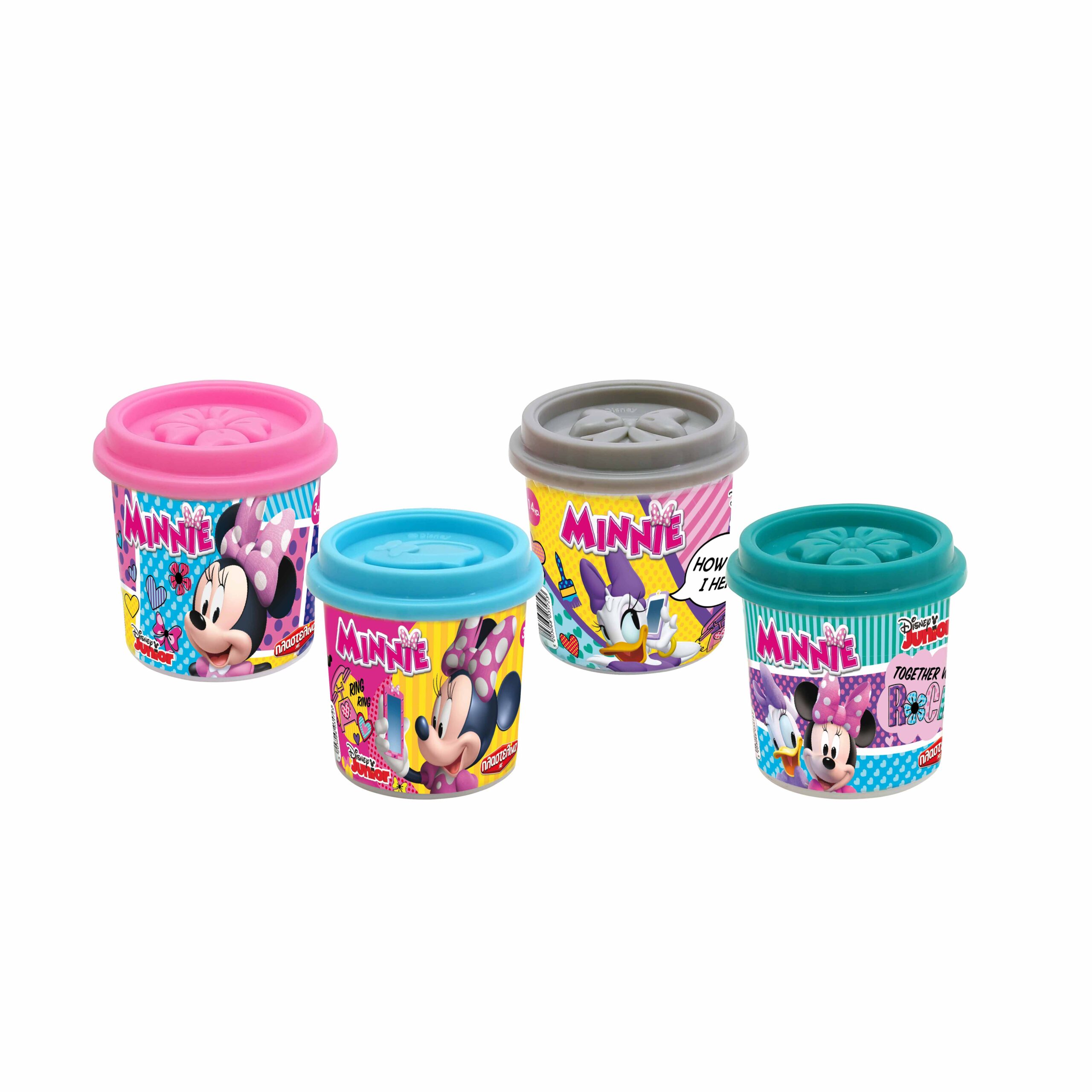 1045-03572-6390ee88b350aaa238b1ee4f-scaled AS Πλαστελίνη Disney Minnie Βαζάκι Με Καπάκι Καλουπάκι 114gr Για 3+ Χρονών - Image 1