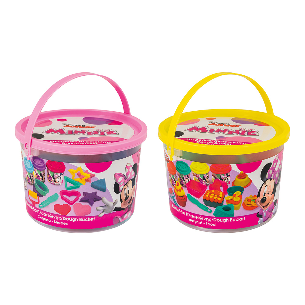 104503571-64060d8d431d29df26bded18 AS Πλαστελίνη Disney Minnie Κουβαδάκι Με 4 Βαζάκια - Καπάκια Καλουπάκια Και 8 Εργαλεία 200gr - Image 1