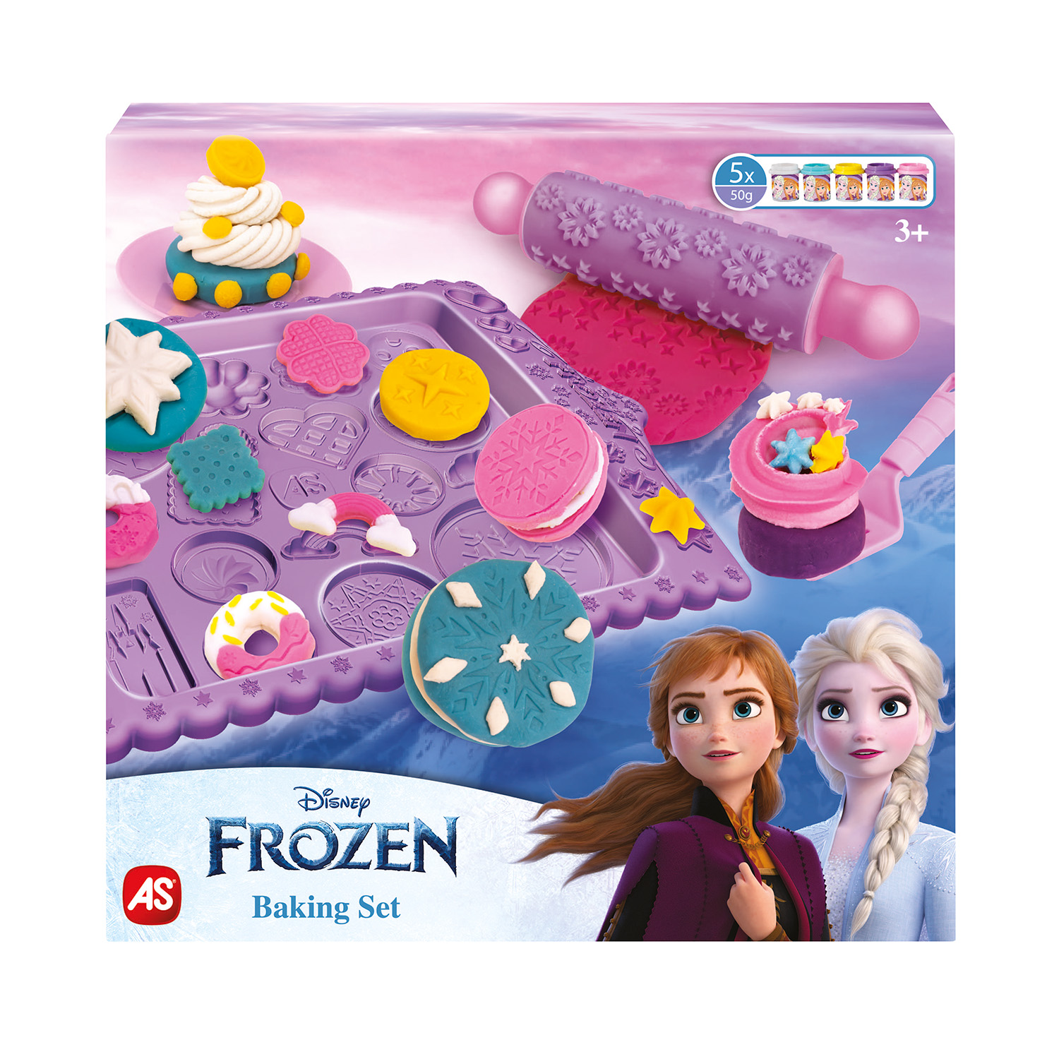104503618-67d98ce1622b625e00a62033_1742314645 AS Πλαστελίνη Disney Frozen Baking Set Για 3+ Χρονών - Image 1