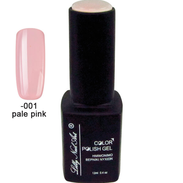 Ημιμόνιμο τριφασικό μανό 12ml - Pale pink