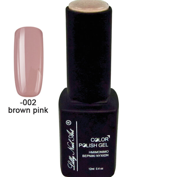 Ημιμόνιμο τριφασικό μανό 12ml - Brown pink