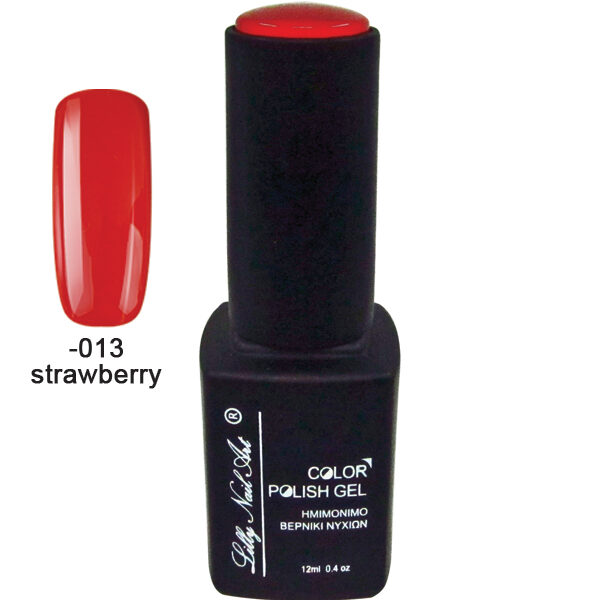 Ημιμόνιμο τριφασικό μανό 12ml - Strawberry