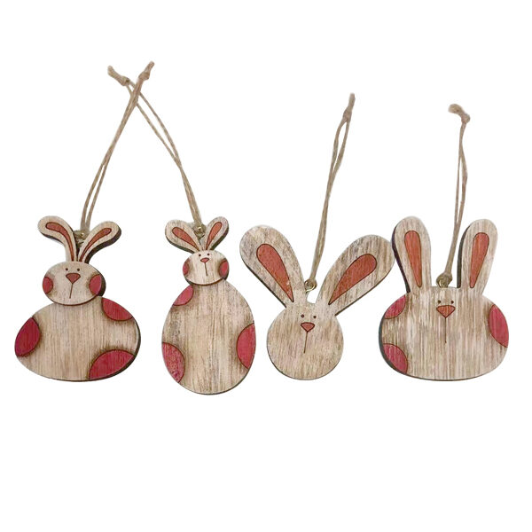 Πασχαλινά Ξύλινα Κρεμαστά  Διακοσμητικά Σχέδια 27cm