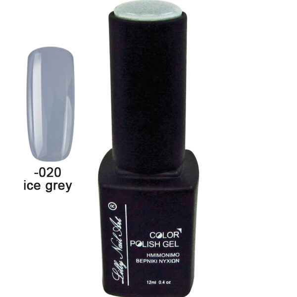 Ημιμόνιμο τριφασικό μανό 12ml - Ice grey