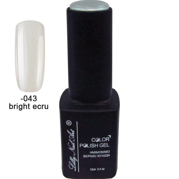 Ημιμόνιμο τριφασικό μανό 12ml - Bright ecru