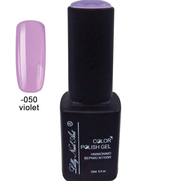 Ημιμόνιμο τριφασικό μανό 12ml - Violet