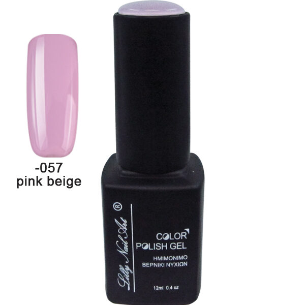 Ημιμόνιμο τριφασικό μανό 12ml - Pink beige