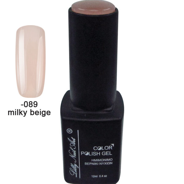 Ημιμόνιμο τριφασικό μανό 12ml - Milky beige (για γαλλικό)