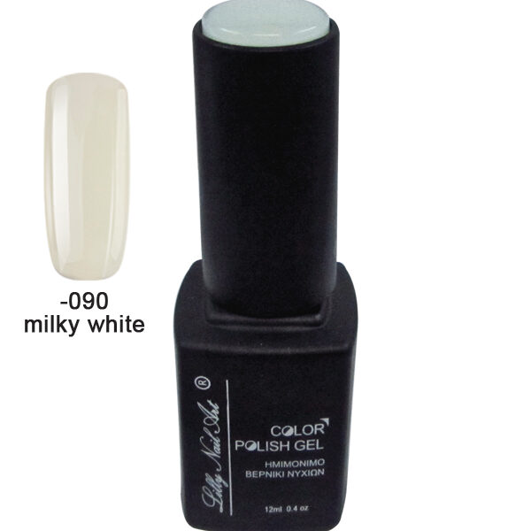 Ημιμόνιμο τριφασικό μανό 12ml - Milky white (για γαλλικό)