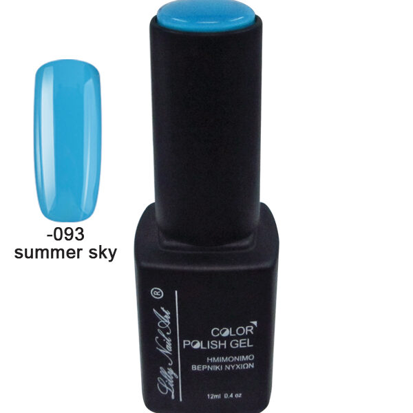 Ημιμόνιμο τριφασικό μανό 12ml - Summer sky