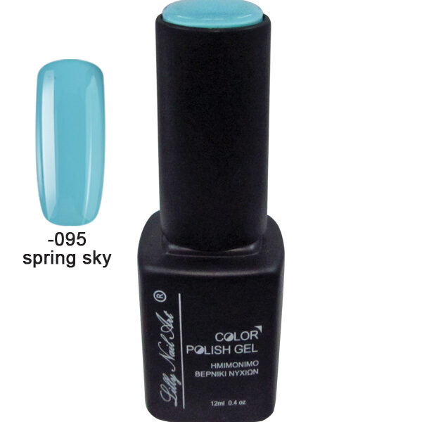 Ημιμόνιμο τριφασικό μανό 12ml - Spring sky