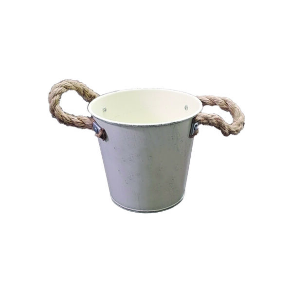 Γλαστράκι μεταλλικό 12,5 x 14,5cm