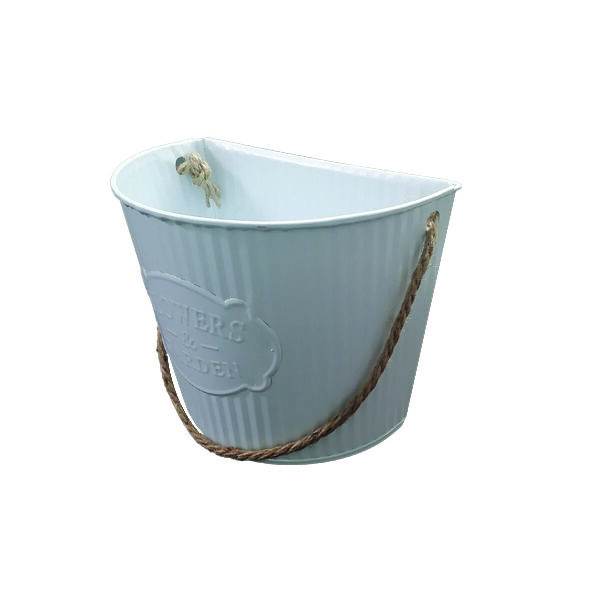 Γλάστρα μεταλλική 17x 10,5x 13,5cm