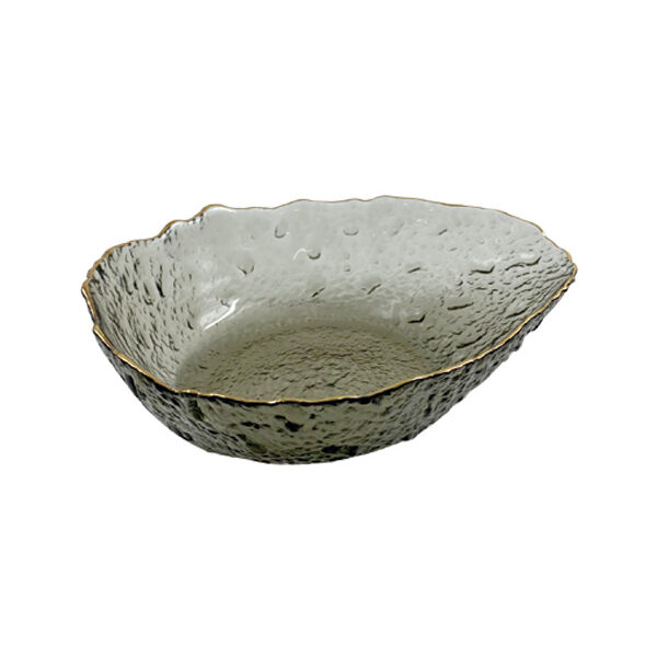 Διακοσμητική πιατέλα γυάλινη 4 x 15cm