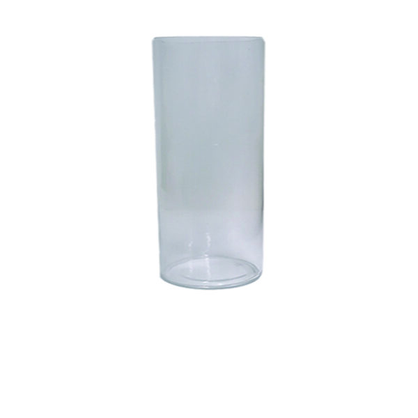 Διάφανο γυάλινο βάζο σωλήνας 34,5cm