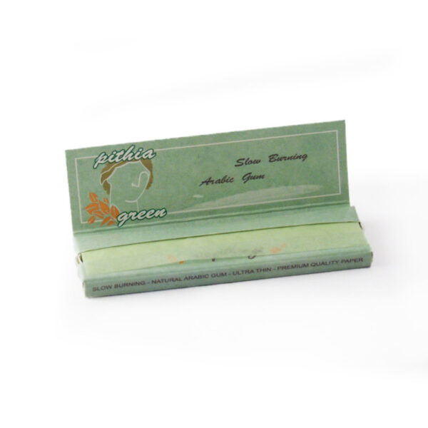Χαρτάκια (60φ) Πυθία Φύσις στριφτών τσιγάρων πράσινη συσκευασία 50 τεμαχίων