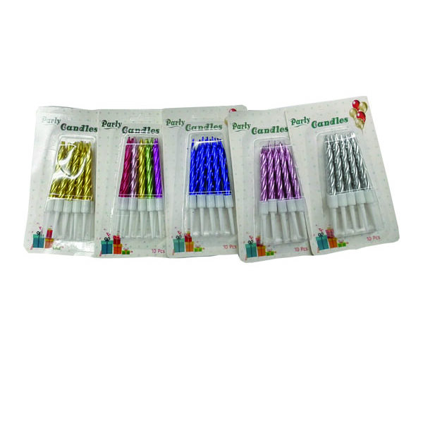 Σετ 10 κεράκια γεννεθλίων