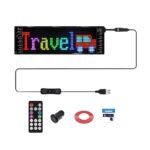 Διαφημιστική εύκαμπτη πινακίδα οχημάτων LED με τηλεχειριστήριο - 1122110A/04316 - 110851