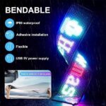 Διαφημιστική εύκαμπτη πινακίδα οχημάτων LED με τηλεχειριστήριο - 1122110A/04316 - 110851 - Image 2