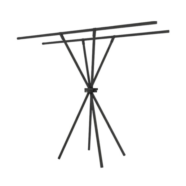 Κρεμάστρα δαπέδου & απλώστρα ρούχων - YH9912A - 114296 - Black