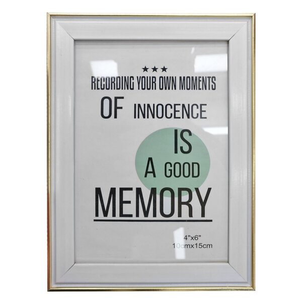 Κορνίζα Πλαστική Τύπου Αλουμινίου 10x15cm Homie 322060