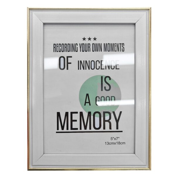 Κορνίζα Πλαστική Τύπου Αλουμινίου 13x18cm Homie 322061