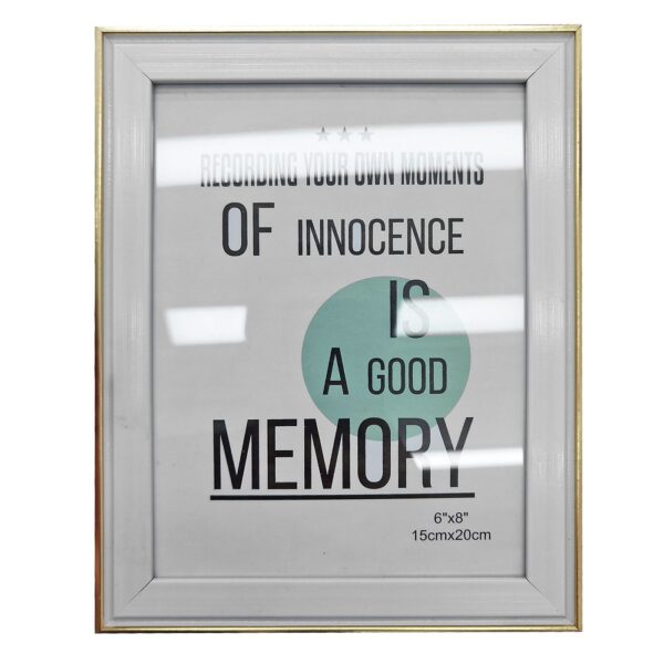 Κορνίζα Πλαστική Τύπου Αλουμινίου 15x20cm Homie 322062