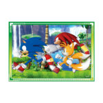 Clementoni Παιδικό Παζλ 4 in 1 Super Color Sonic 12-16-20-24 τμχ - Image 4