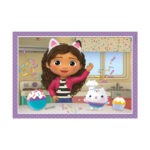 Clementoni Παιδικό Παζλ 4 in 1 Super Color DreamWorks Gabby's Dollhouse 12-16-20-24 τμχ - Image 2