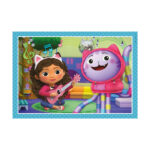 Clementoni Παιδικό Παζλ 4 in 1 Super Color DreamWorks Gabby's Dollhouse 12-16-20-24 τμχ - Image 3