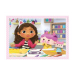 Clementoni Παιδικό Παζλ 4 in 1 Super Color DreamWorks Gabby's Dollhouse 12-16-20-24 τμχ - Image 4