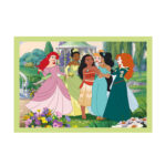 Clementoni Παιδικό Παζλ 4 in 1 Super Color Disney Princess 12-16-20-24 τμχ - Image 4