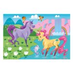 Clementoni Παιδικό Παζλ Super Color I Believe In Unicorns 2x20 τμχ - Image 2