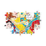 Clementoni Παιδικό Παζλ Super Color Disney Princess 2x20 τμχ - Image 4