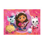 Clementoni Παιδικό Παζλ Super Color DreamWorks Gabby's Dollhouse 2x20 τμχ - Image 2