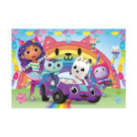 Clementoni Παιδικό Παζλ Super Color DreamWorks Gabby's Dollhouse 2x60 τμχ - Image 2