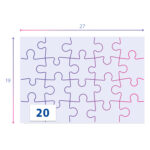 Clementoni Παιδικό Παζλ Super Color Disney Frozen 2x20 τμχ - Image 4
