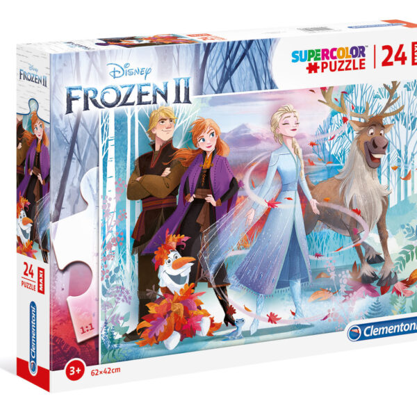 Clementoni Παιδικό Παζλ Maxi Super Color Frozen 2 24 τμχ