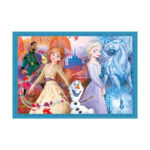 Clementoni Παιδικό Παζλ 4 in 1 Supercolor Disney Frozen II 12-16-20-24 τμχ - Image 2