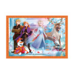 Clementoni Παιδικό Παζλ 4 in 1 Supercolor Disney Frozen II 12-16-20-24 τμχ - Image 3