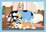 Clementoni Παιδικό Παζλ 4 in 1 Super Color Bluey 12-16-20-24 τμχ - Image 3