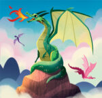 Clementoni Παιδικό Παζλ Super Color Fantastic Creatures 3x48 τμχ - Image 3
