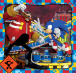 Clementoni Παιδικό Παζλ Super Color Sonic The Hedgehog 3x48 τμχ - Image 4