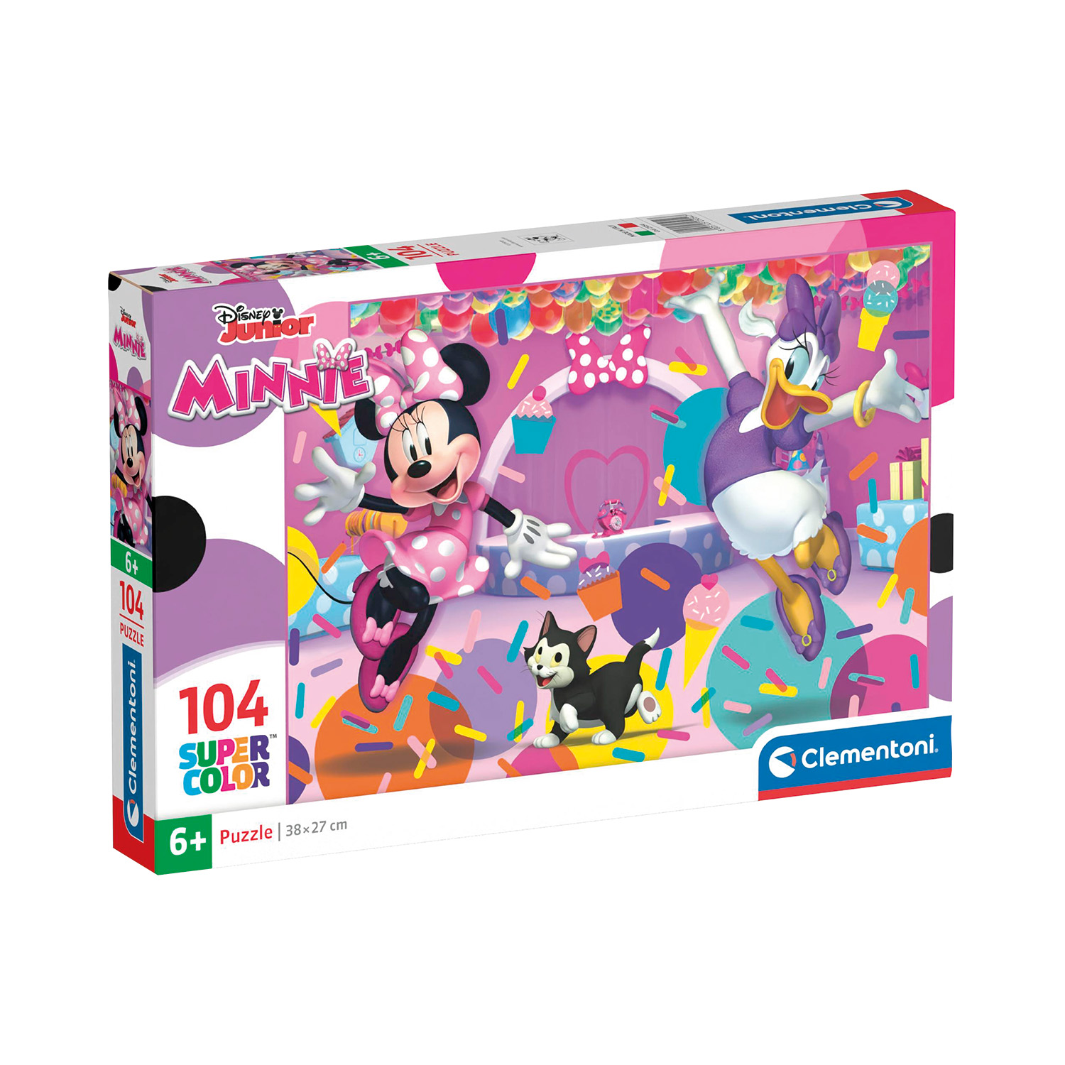 1210-25054-687f745b777ee864ff5713c3_1753185307 Clementoni Παιδικό Παζλ Super Color Disney Minnie 104 τμχ - Image 1