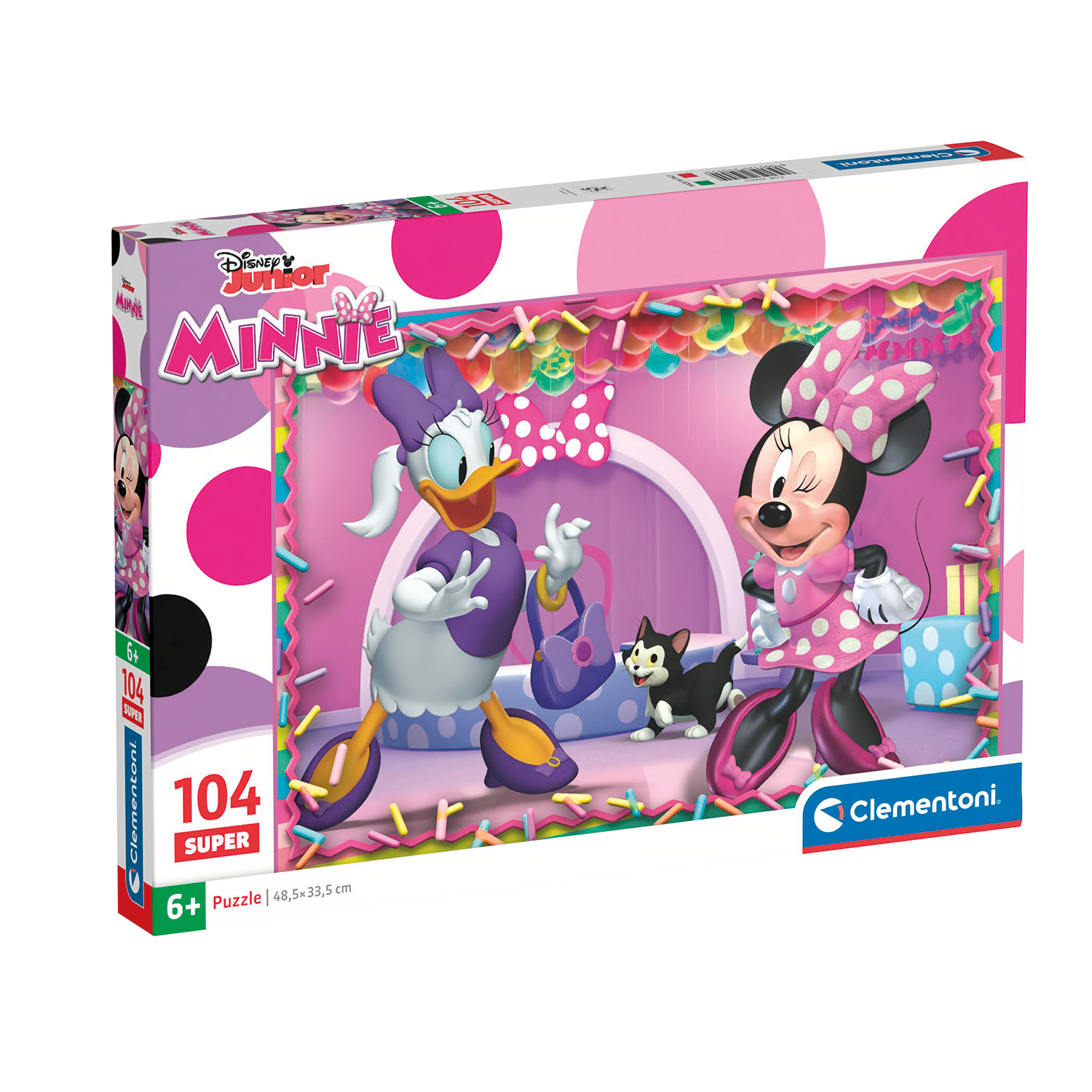 1210-25055-687f9d95777ee864ff5713ff_1753197434 Clementoni Παιδικό Παζλ Super Color Disney Minnie 104 τμχ - Image 1