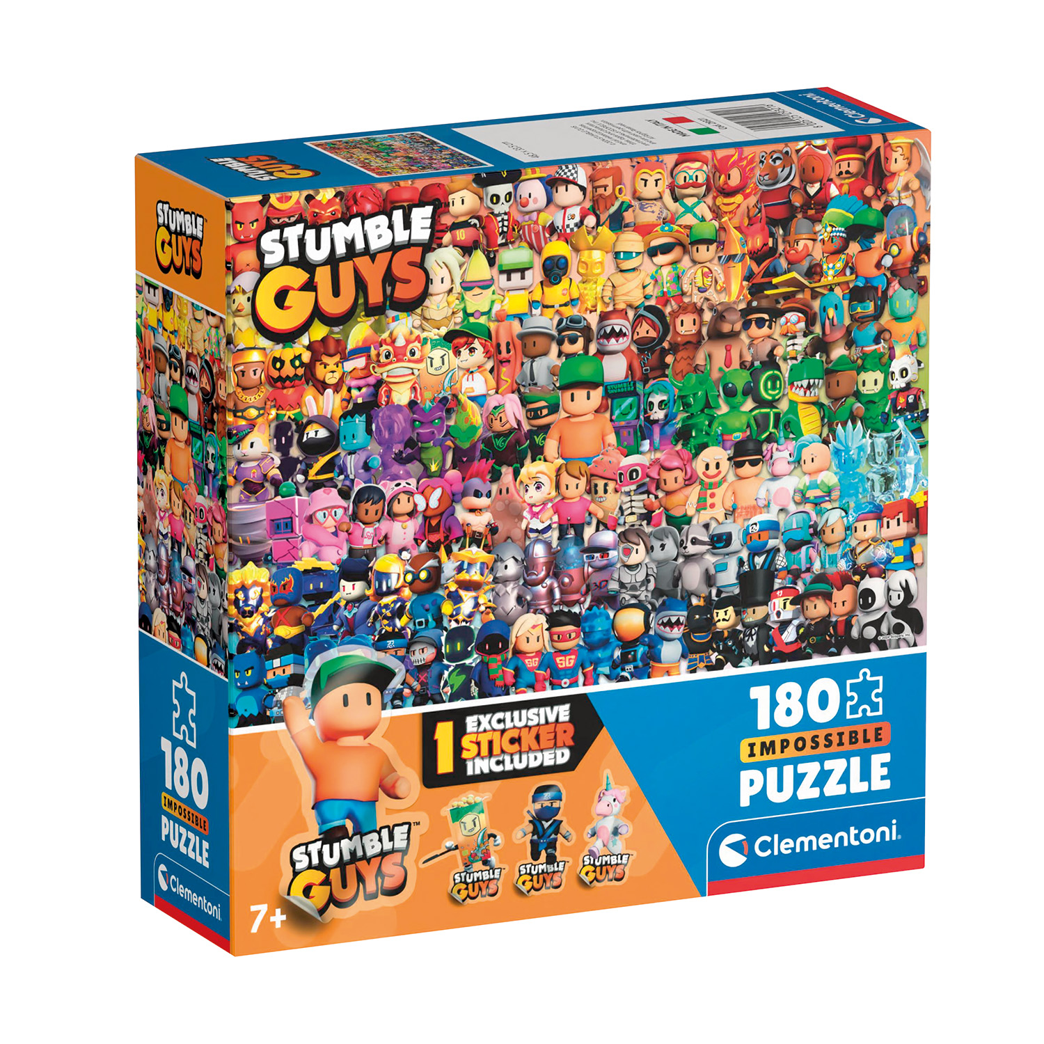 1210-29321-688779513d0e531e93bf4a83_1754269213 Clementoni Παιδικό Παζλ Supercolor Impossible Stumble Guys 180 τμχ - Image 1