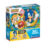 Clementoni Παιδικό Παζλ Supercolor Impossible Sonic 180 τμχ